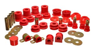 Scion tC Suspension Bushing Kit - Energy Suspension - Hyper-Flex - Red - `05-`07